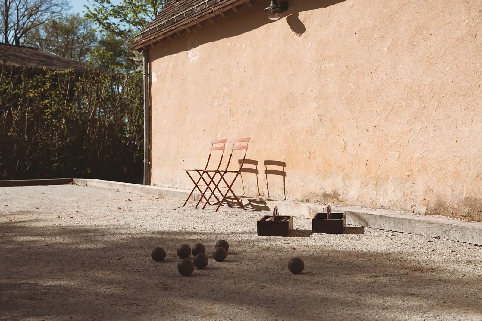 Terrain de pétanque — Maison Oiserie