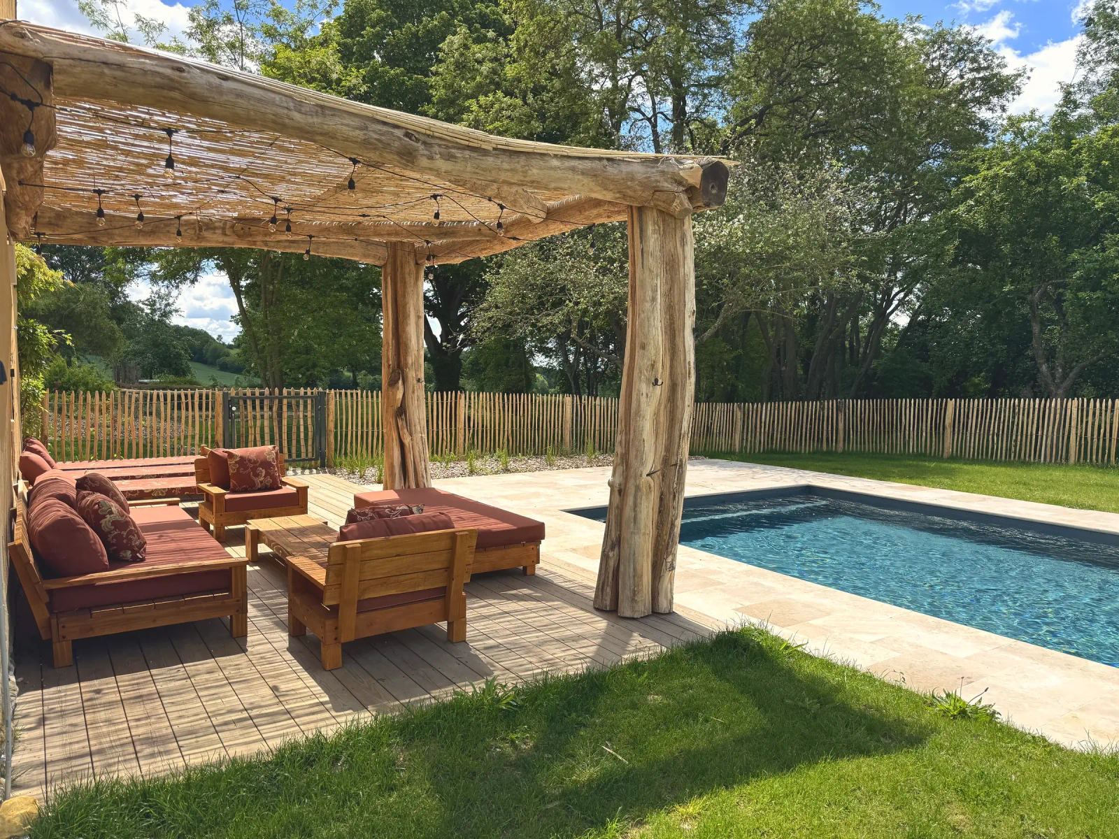 Piscine chauffée — Maison Oiserie