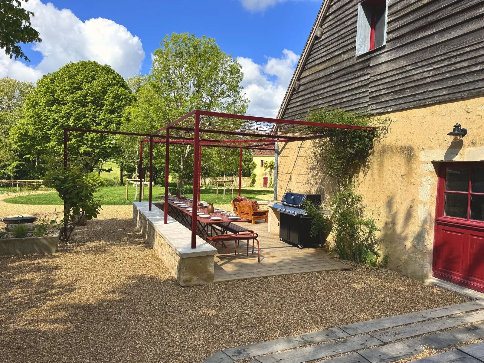 Terrasse & Barbecue — Maison Oiserie
